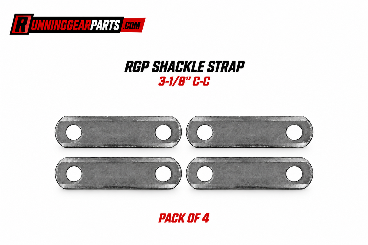 RGP SHACKLE STRAP 3-1/8" C-C' and 'PACK OF 4