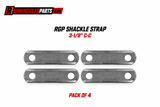 RGP SHACKLE STRAP 3-1/8" C-C' and 'PACK OF 4