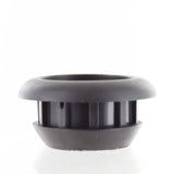 Tecniq 3/4" Round Marker Light Rubber Grommet, Black, Trailer Clearance Light Mount,  S33-0G00-1
