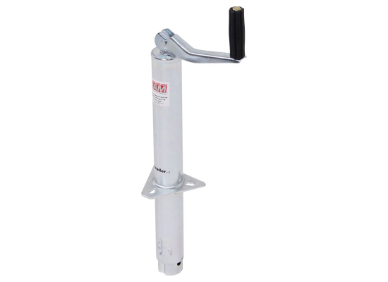 RAM 2K Round A-Frame Trailer Jack - Topwind - 14-1/4" Travel - Zinc | TJA-2000-Z