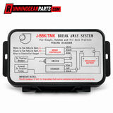Jammy Top Load Trailer Breakaway Kit with 12V 5Ah Battery & Switch, J-BBK