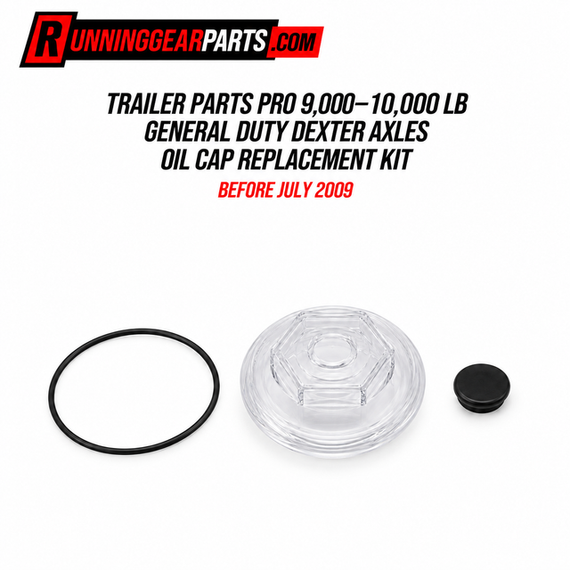 Trailer Parts Pro 9,000–10,000 lb General Duty Dexter Axles Oil Cap Replacement Kit