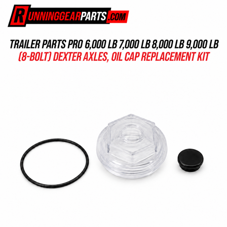 Trailer parts oil cap replacement kit