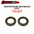 Two Trailer Parts Pro 5,200-7,000 lb trailer axle seal kit
