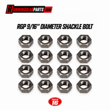  pack of 16 RGP 9/16 inch diameter shackle bolts for RC cars