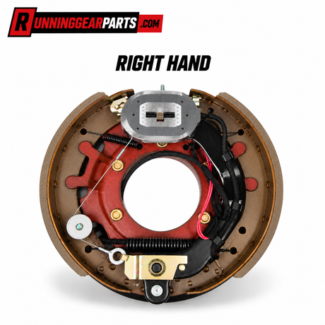 rear drum brake assembly - RIGHT HAND